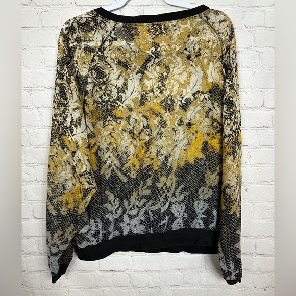 Sunset Rd sheer Y2k women's‎ blouse multicolor, sz 14, GUC - Picture 5 of 6